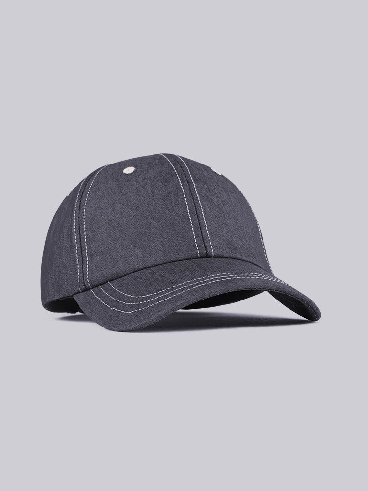 Dark grey baseball cap