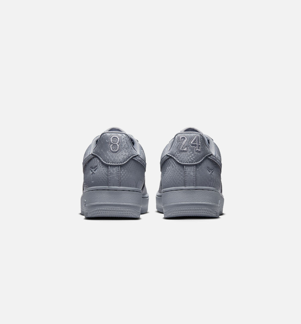 Kobe Air Force 1 Low Cool Grey Men's Lifestyle Shoe – Cool Grey/Wolf Grey