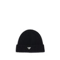 Prada Black Wool Beanie