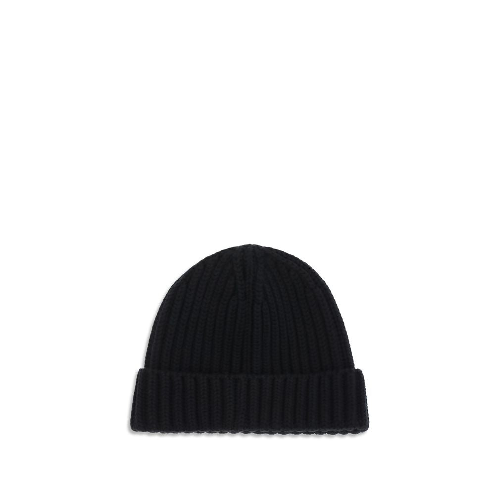 Prada Black Wool Beanie