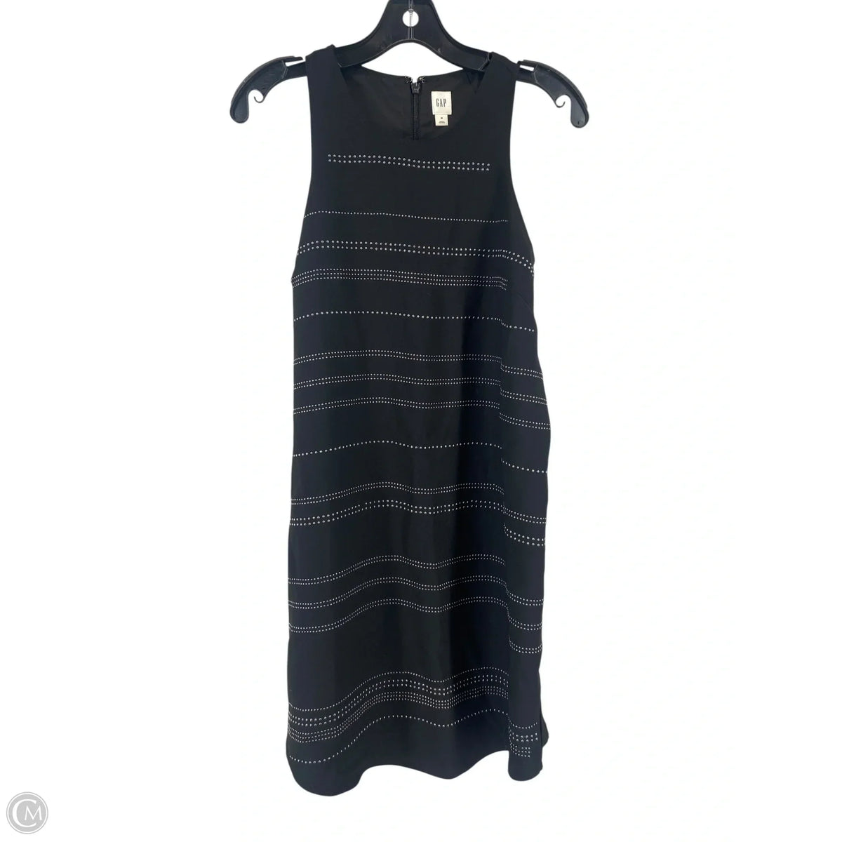 Dress Casual Midi By Gap In Black, Size: M