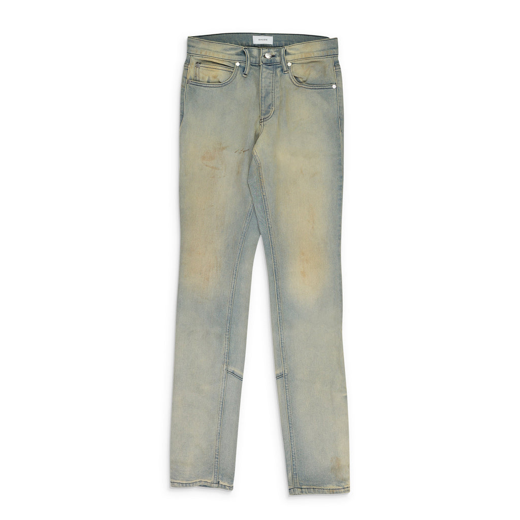 Blue Straight-Fit Jeans
