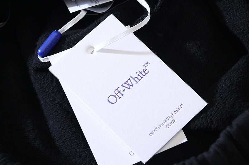OFF-WHITE "OFF" Stencil Logo Cotton Sweatshorts