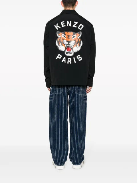 Kenzo tiger-print water-repellent jacket