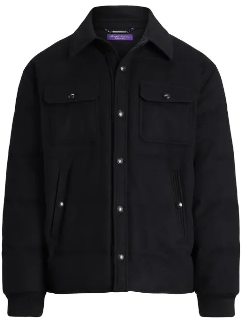 Ralph Lauren Purple Label padded shirt jacket