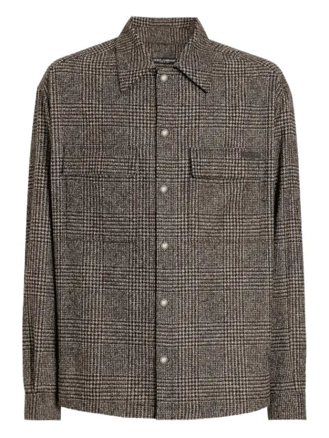 Dolce & Gabbana check-pattern pocket shirt