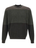 Emporio Armani diamond-pattern wool sweater