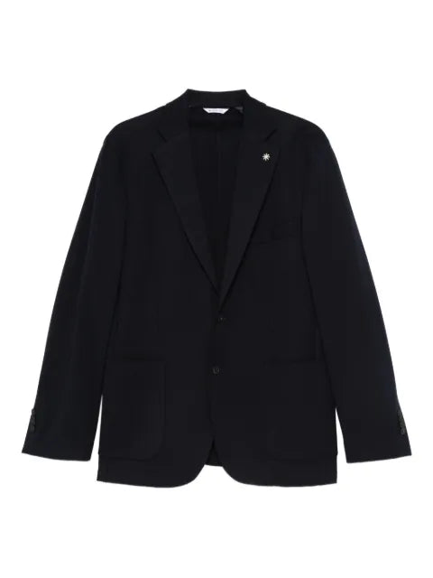 Manuel Ritz notched-lapel single-breasted blazer