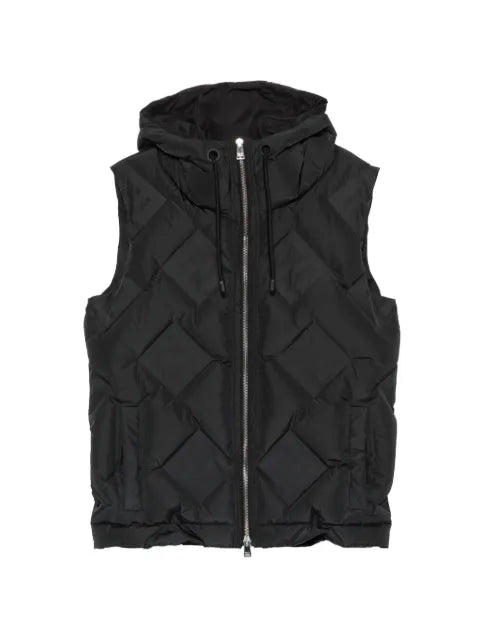 FENDI FF-jacquard hooded gilet