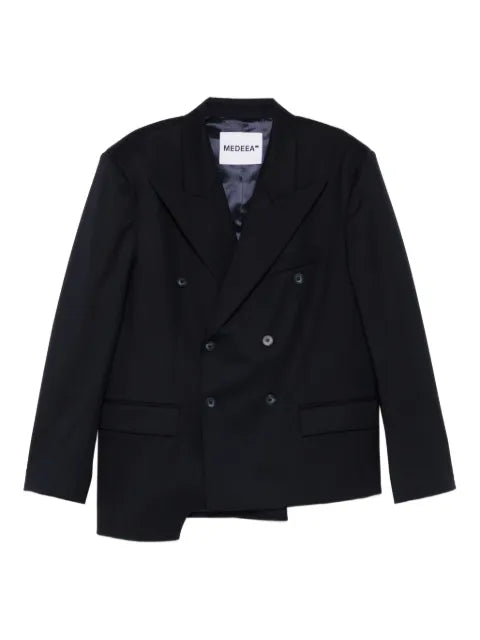 MEDEEA asymmetrical double-breasted blazer