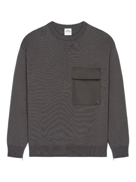 Courrèges utility wool sweater