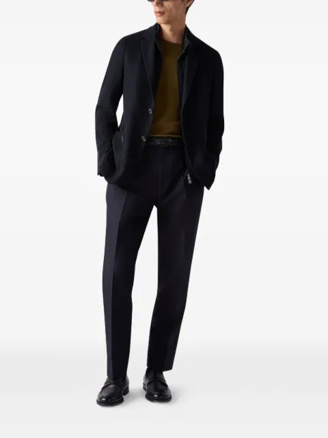 Zegna flap-pocket blazer