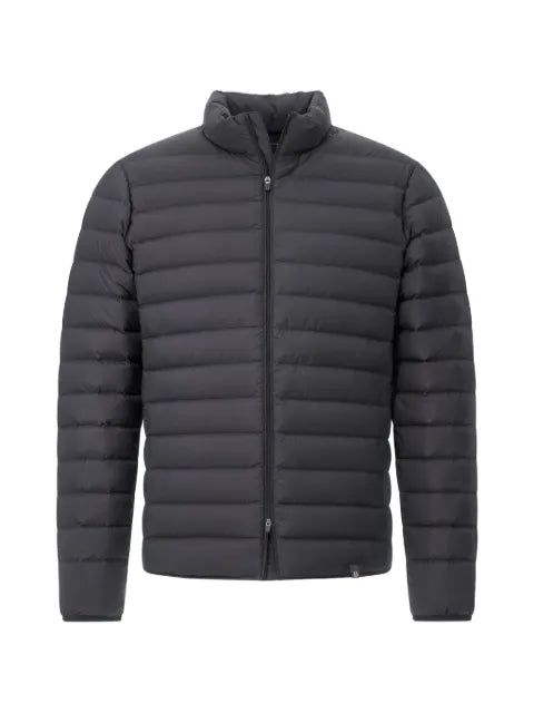 Boggi Milano recycled goose feather fabric bomber