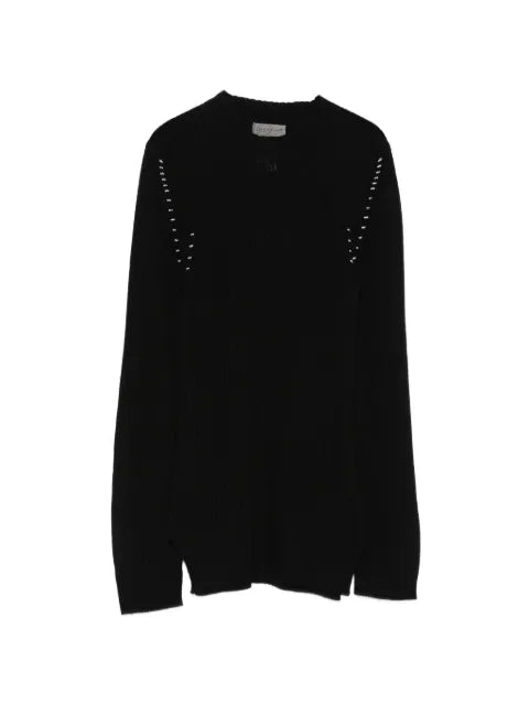 Yohji Yamamoto ribbed sweater