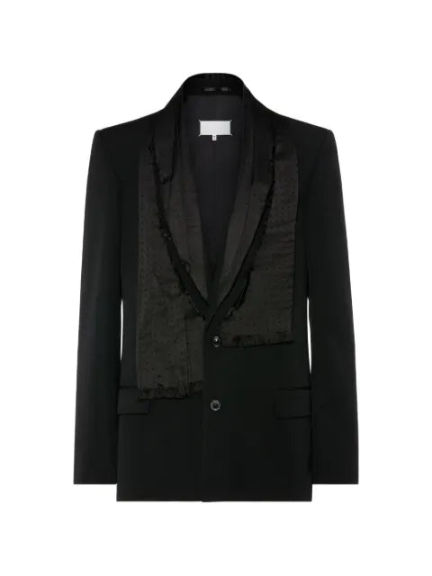 Maison Margiela wool scarf jacket
