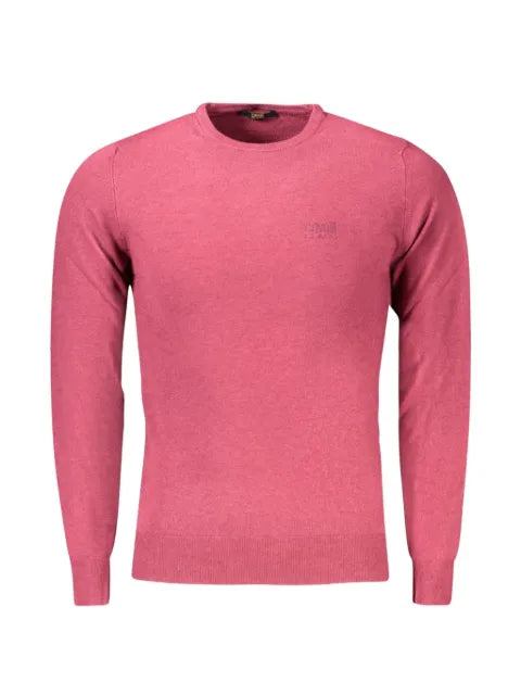 Cavalli Class logo-embroidered crew-neck sweater