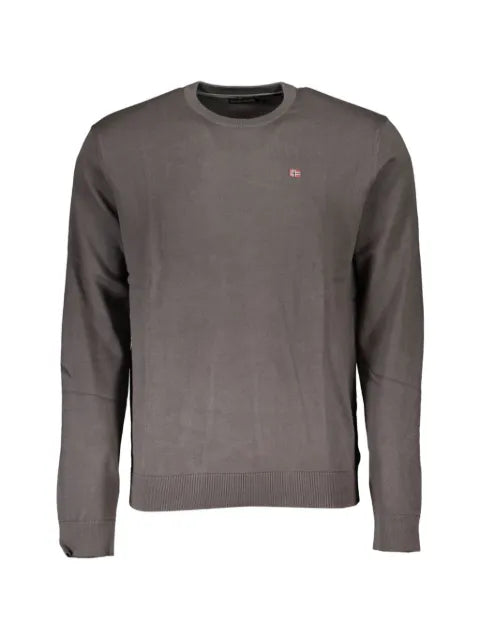 Napapijri logo-patch cotton sweater
