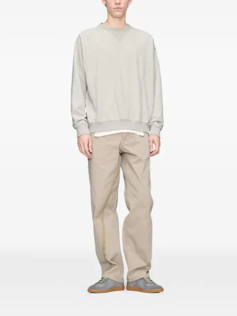 Maison Margiela double-layered raw-hem sweatshirt