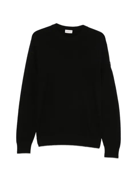 Moncler textured cashmere & wool sweater