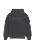IUTER Fallen Love graphic-print drawstring hoodie