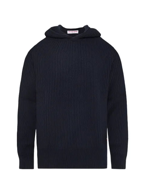 Orlebar Brown Kirk chunky rib-knit hoodie