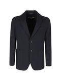 Circolo 1901 fleece notch-lapel cotton blazer