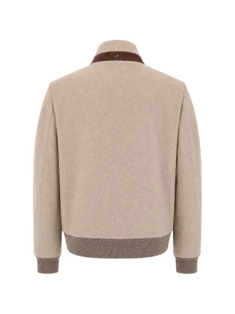 Paul & Shark zip-up cashmere jacket