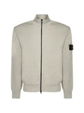Stone Island 5100126 ribbed soft organic-cotton regular-fit zip-up jumper