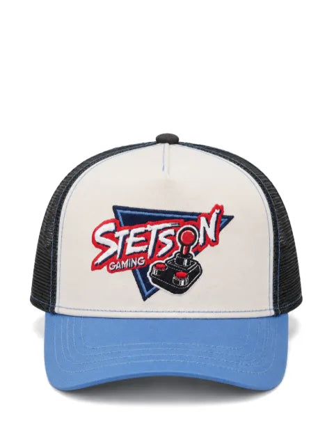 Stetson mesh-panel baseball cap