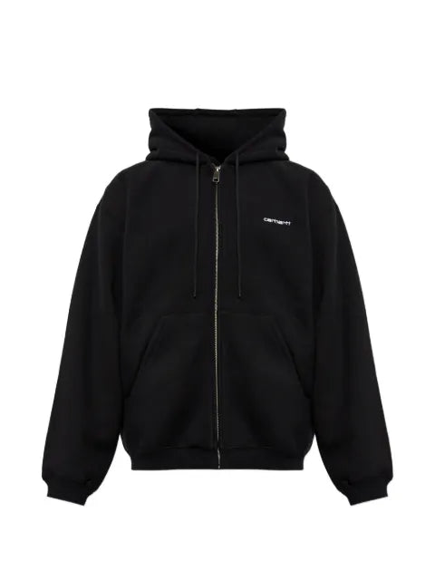 Carhartt WIP Ebbert logo-embroidered zip-up hoodie
