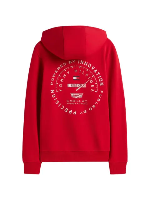 Tommy Hilfiger x Cadillac Formula 1® Team varsity graphic hoodie