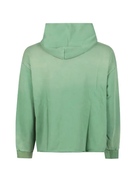 FOUND fox-patch logo-patch hoodie