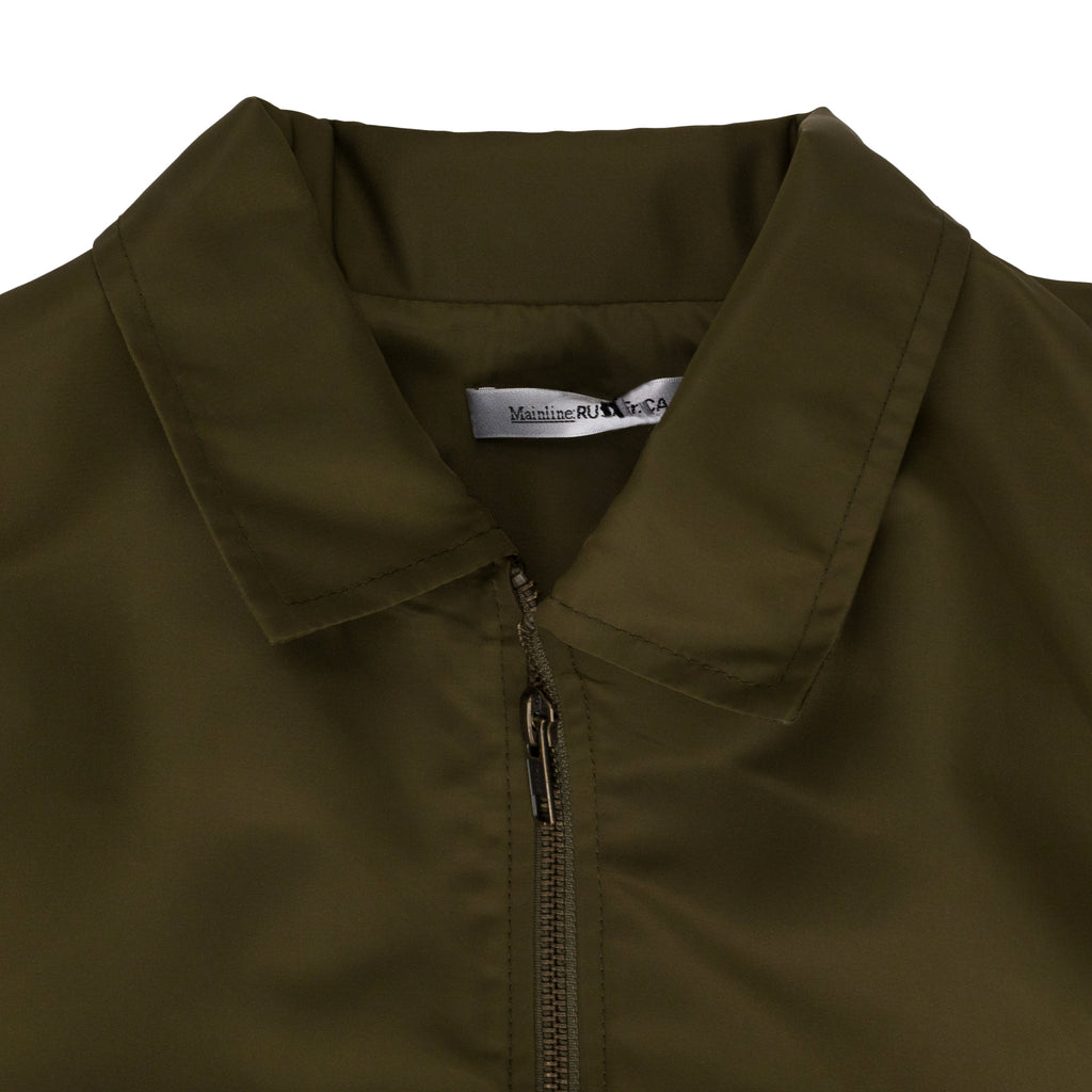 Green Elliott Aviator Bomber Jacket