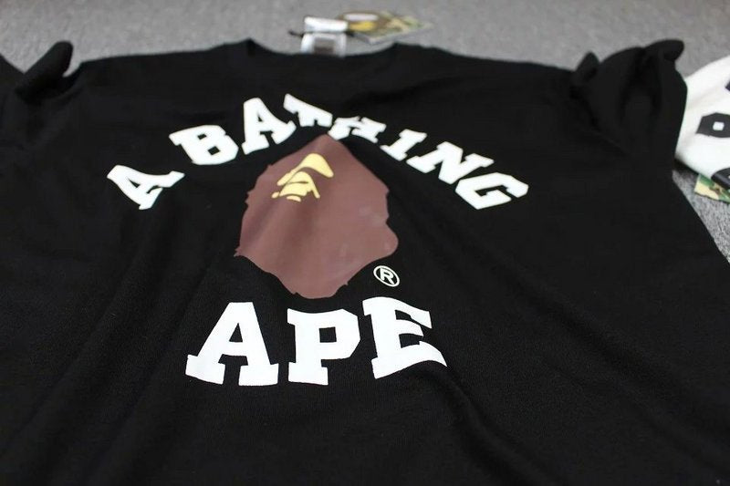 BAPE College Ape Head Men's Graphic T-Shirt - White