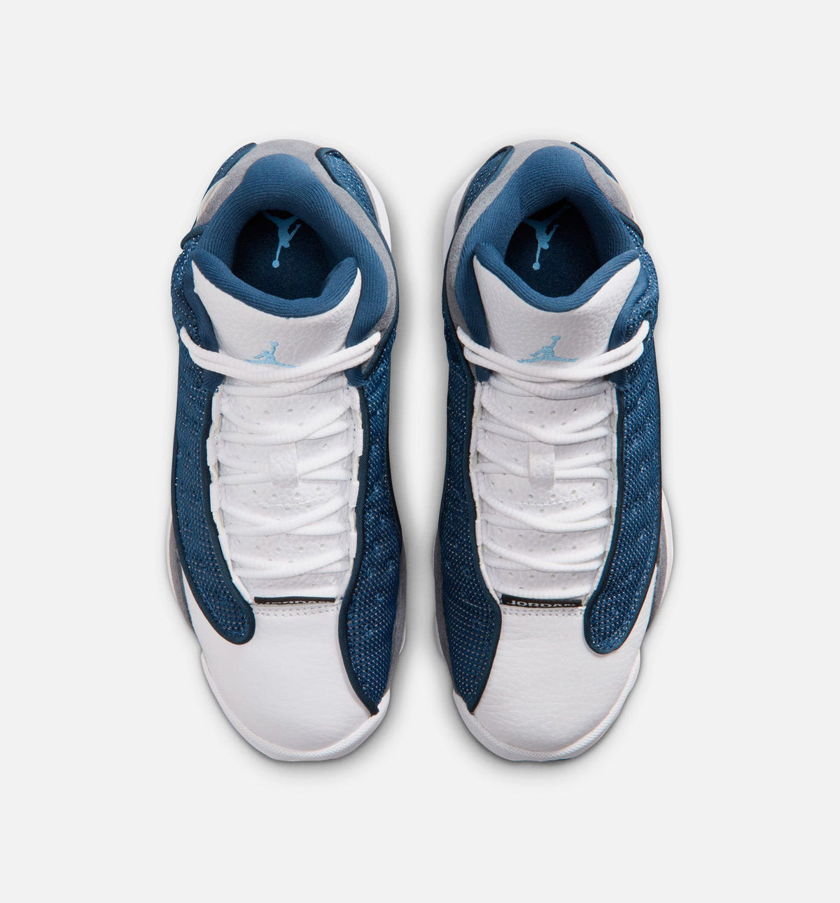 Air Jordan 13 Retro Navy and Flint Grey Kids' Shoes - Navy/Grey