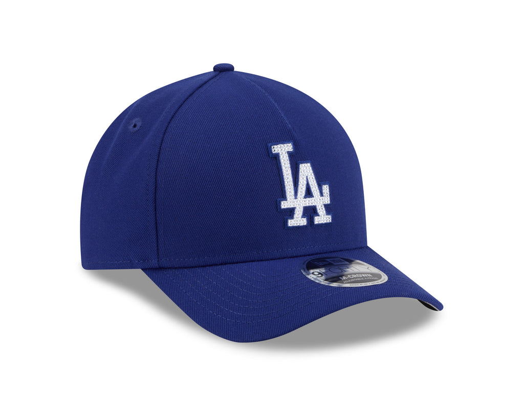 New Era 940 A Frame M Crown Los Angeles Dodgers Rhinestone Patch Snapback Hat