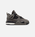 Air Jordan 4 Retro Cave Stone and Black Infant/Toddler Lifestyle Shoe – Cave Stone/Black/Moon Particle