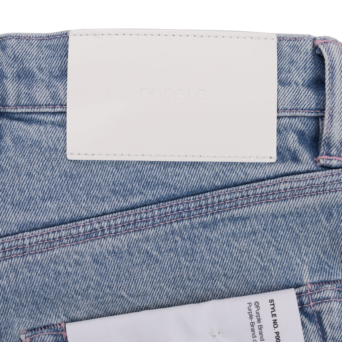 Light Indigo Skinny Garda Repairs Jeans
