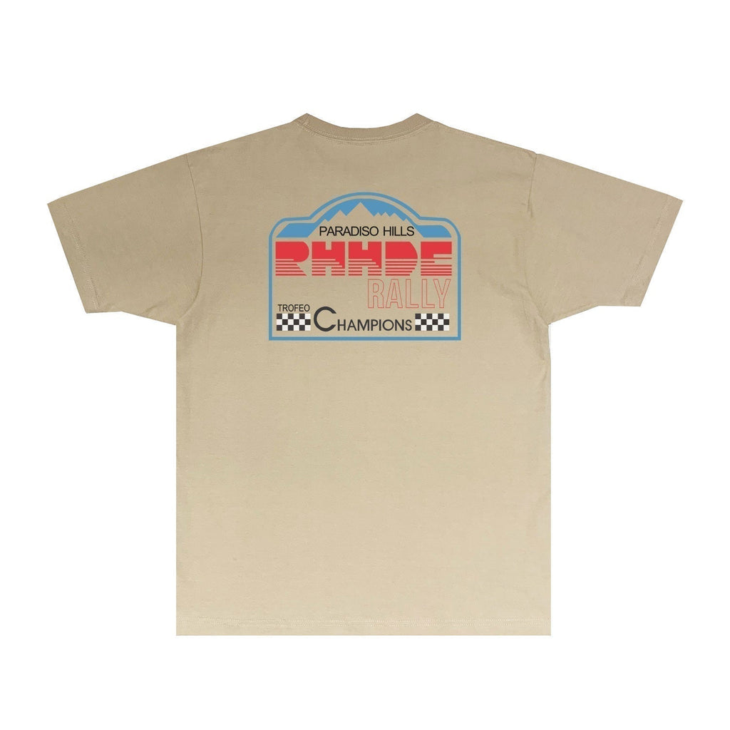 Rhude T-shirts Printed Trendy Pure Cotton