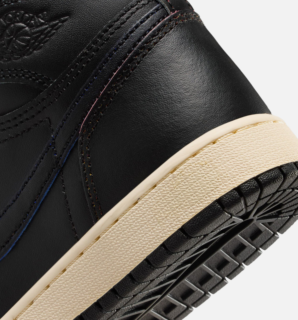 Air Jordan 1 Retro High OG Grade School – Black/Muslin