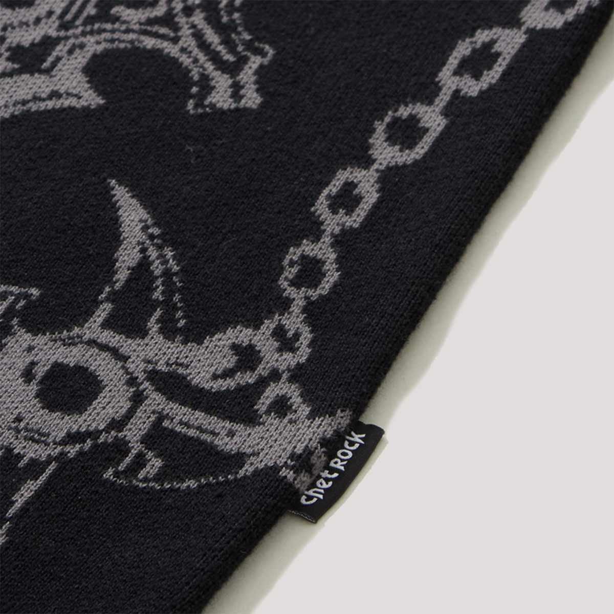 Chet Rock Dagger Jumper: Black