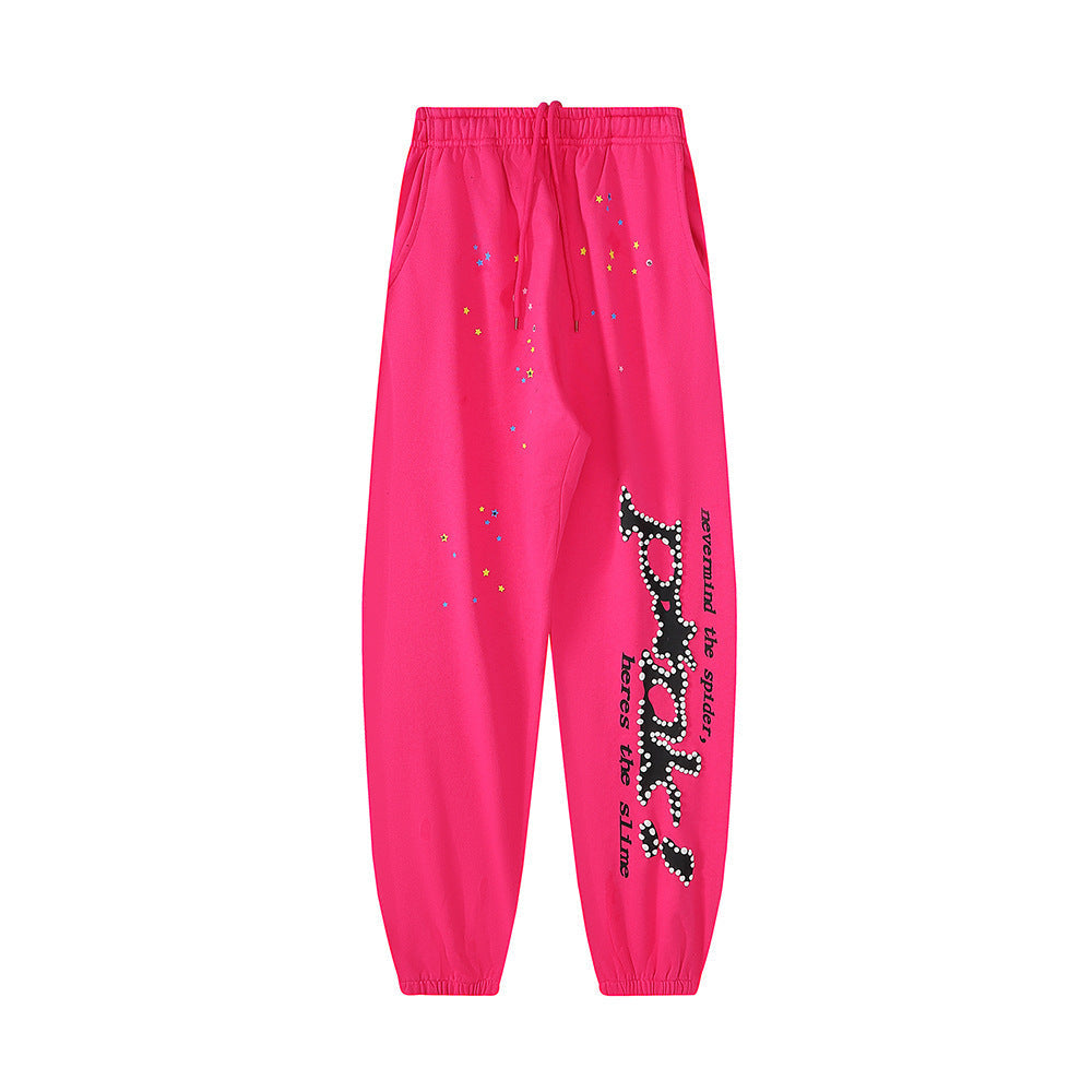 Sp5der Hoodie & Sweatpants 2 Piece Set Spider Web Sports