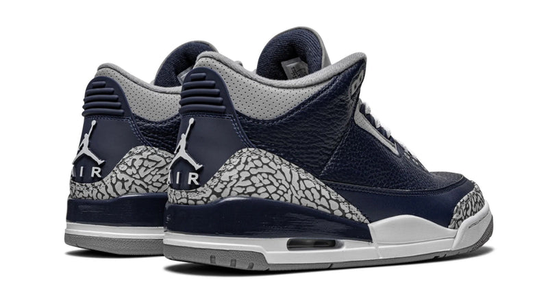 Air Jordan 3 Retro 'Georgetown' – Hoya Blue & Stealth Grey AJ3 Honoring Georgetown University’s Basketball Legacy & Patrick Ewing’s Roots