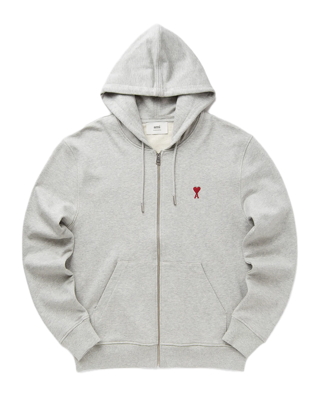 Ami Paris Zip-Up Sweater