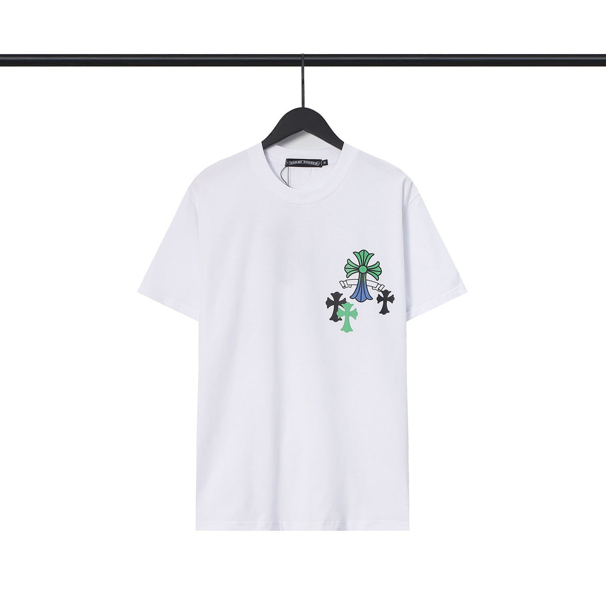 Chrome Hearts Sanskrit Cross Horseshoe Graphic Tee Multi‑Style