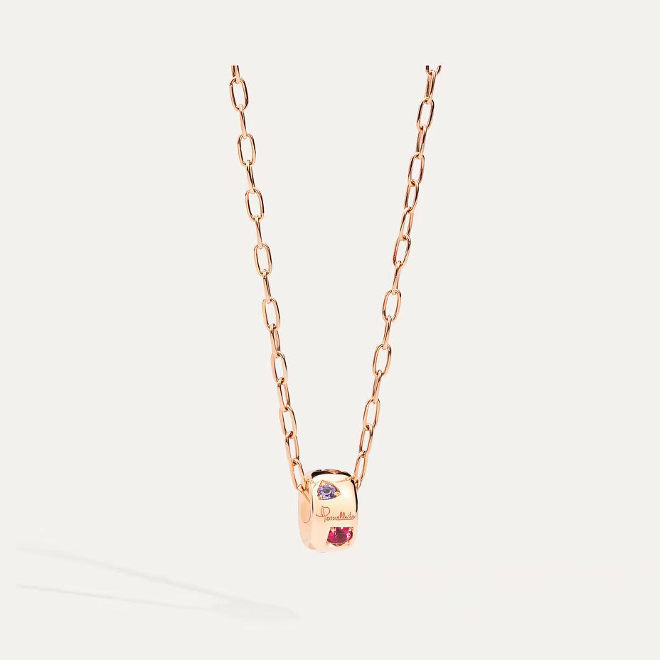 Pomellato Style Hourglass 18K Gold-Plated Necklace