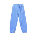 Corteiz Alcatraz Embroidered Cotton Casual Pants – Blue