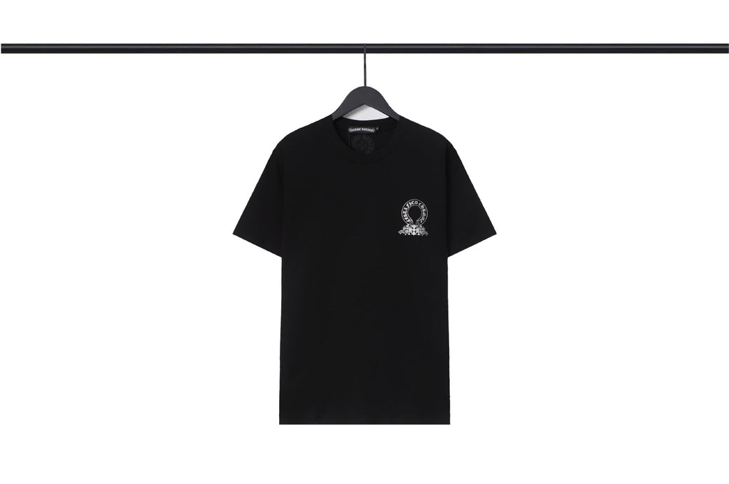 Chrome Hearts Sanskrit Cross Horseshoe Graphic Tee Multi‑Style