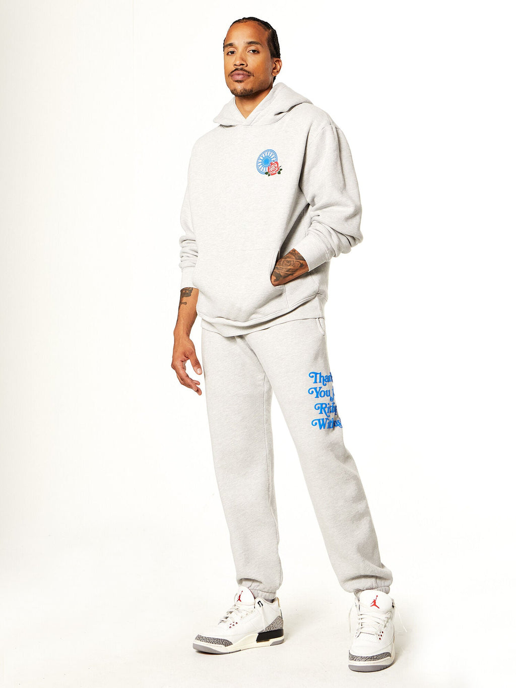 GREY PRYCE HOODIE