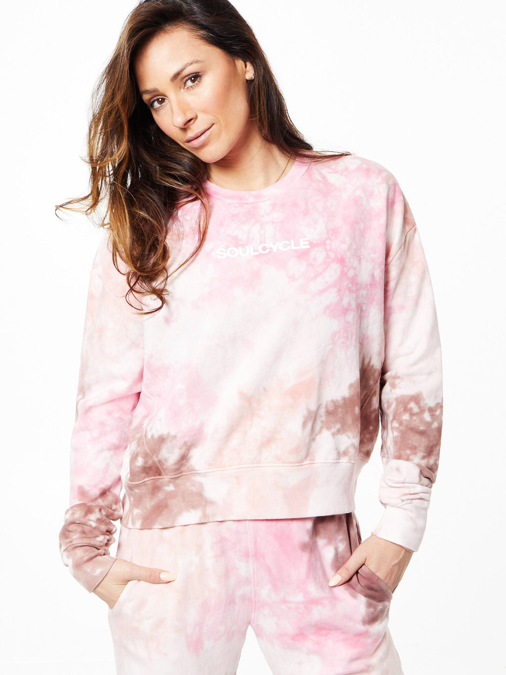 MATTIE SWEATSHIRT PINKORANGE